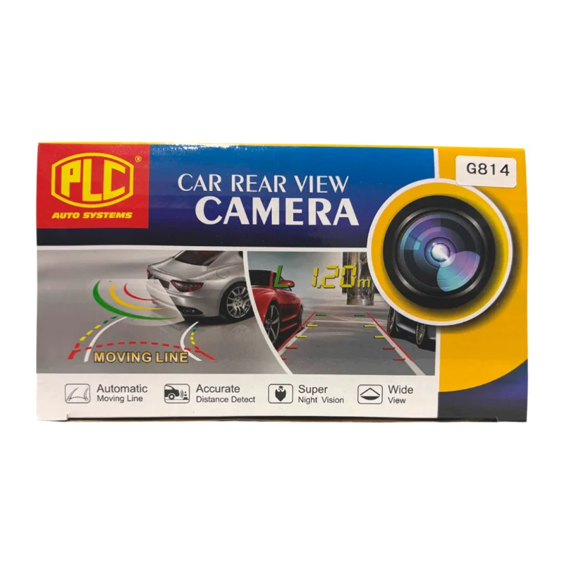 Cámara De Reversa PLC G814 C/ Linea De Movimientos