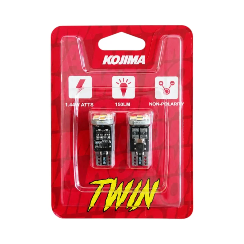 Led T10 Kojima Twin White/Amber