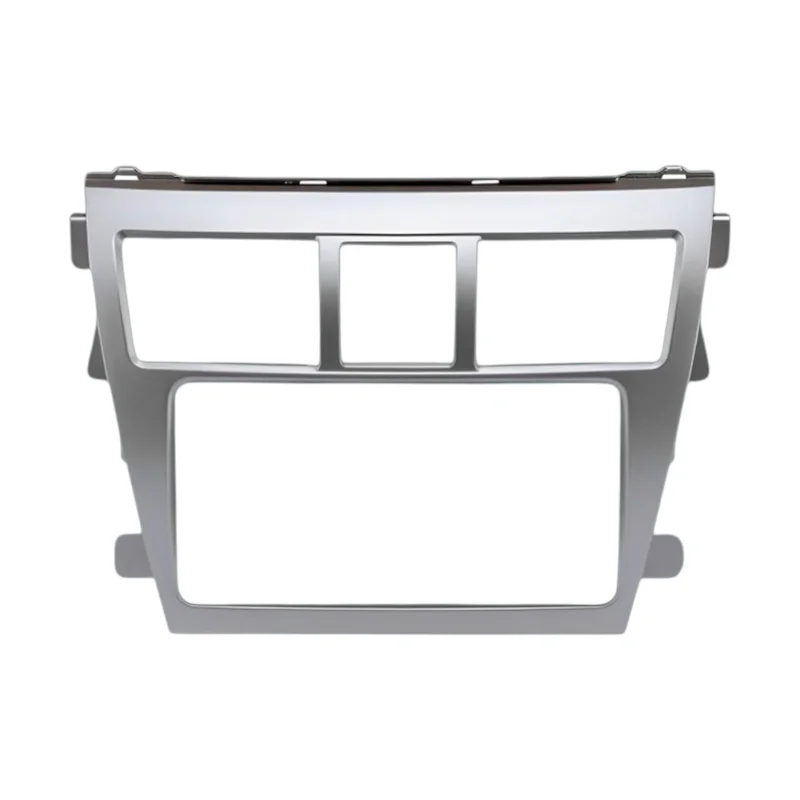 Moldura Radio Toyota Belta 2006+ 7 Pulgadas Gris